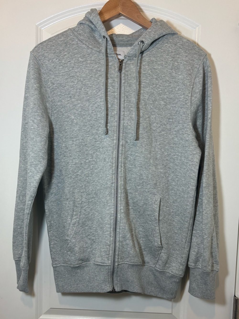 Goodfellow & Co Light Gray Full-Zip Hoodie